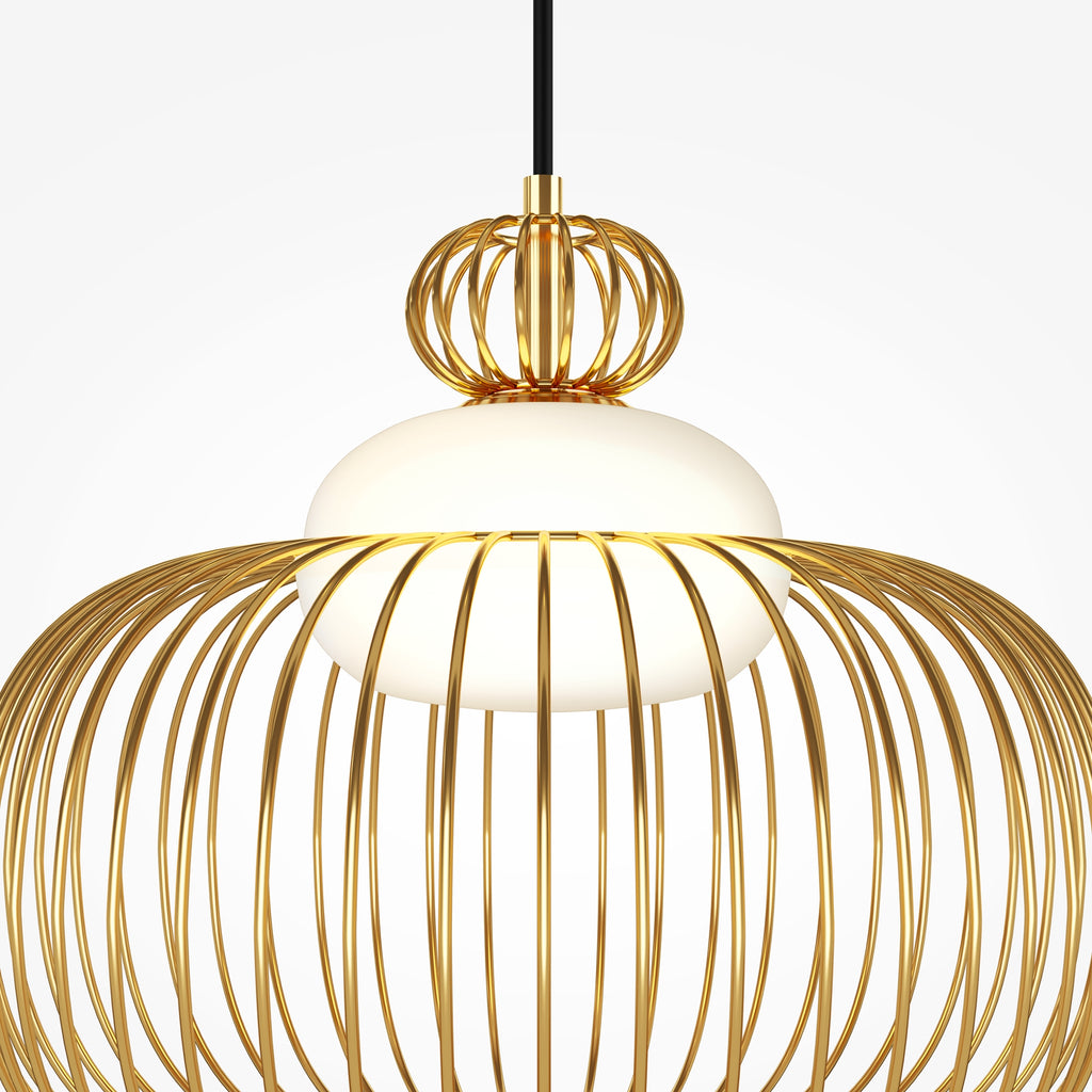Lampa wisząca Maytoni Levitation IP20 1xG9 MOD376PL-01G | Mosiądz
