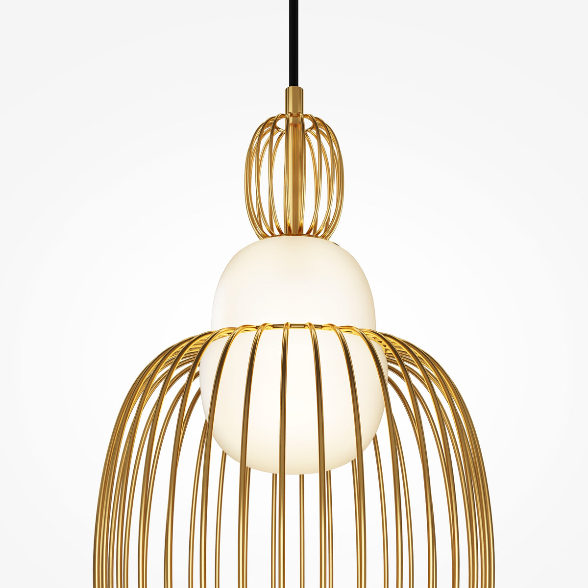 Lampa wisząca Maytoni Levitation IP20 1xG9 MOD376PL-01G1 | Mosiądz