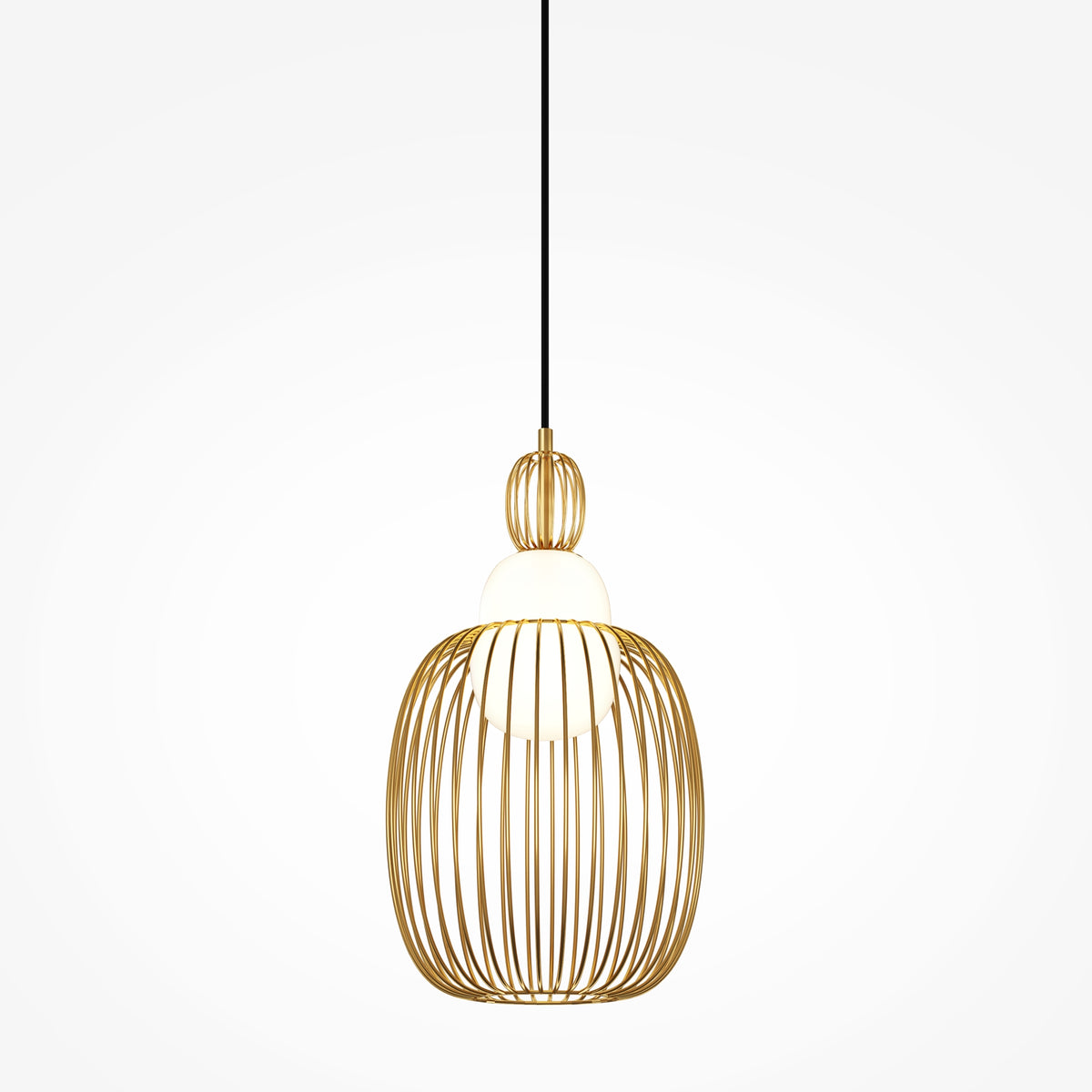 Lampa wisząca Maytoni Levitation IP20 1xG9 MOD376PL-01G1 | Mosiądz