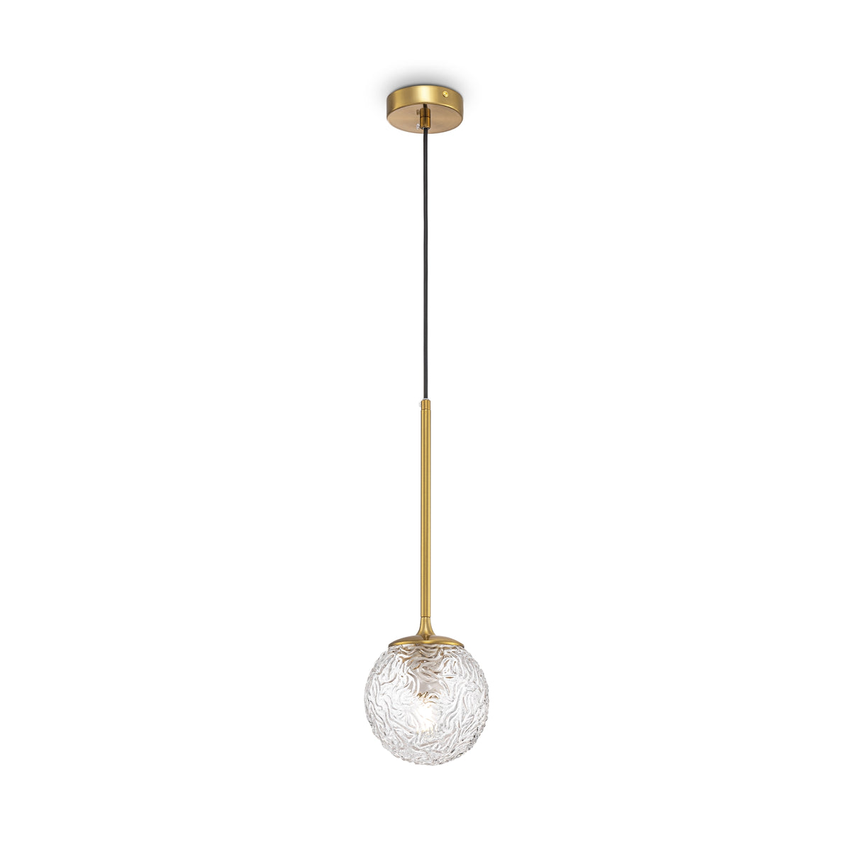 Lampa wisząca Maytoni Ligero IP20 1xE27 MOD061PL-01BS1 | Mosiądz