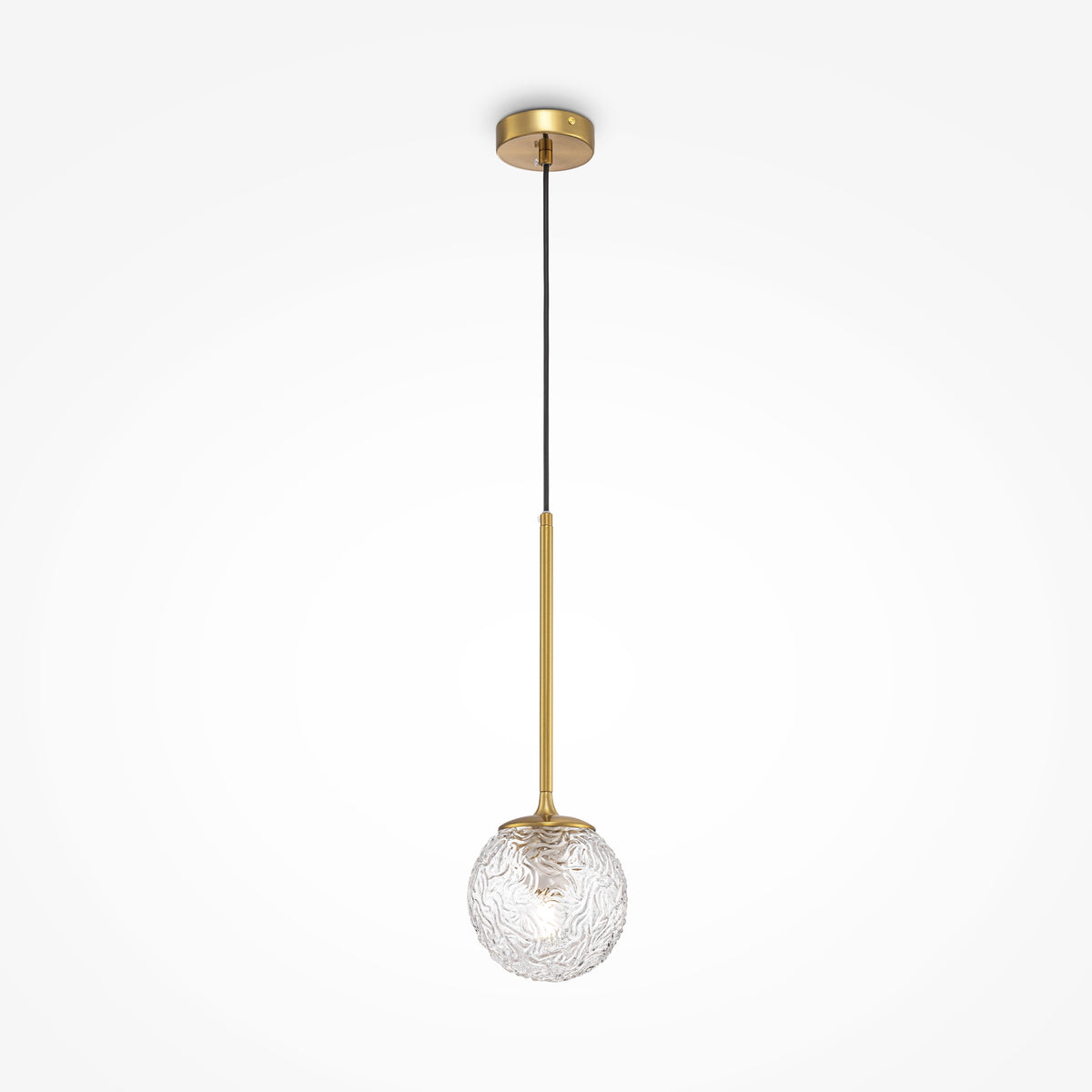 Lampa wisząca Maytoni Ligero IP20 1xE27 MOD061PL-01BS1 | Mosiądz