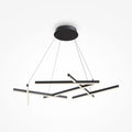 Lampa wisząca Maytoni Line IP20 6x MOD016PL-L75B | Czarny