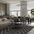 Lampa wisząca Maytoni Line IP20 6x MOD016PL-L75B | Czarny