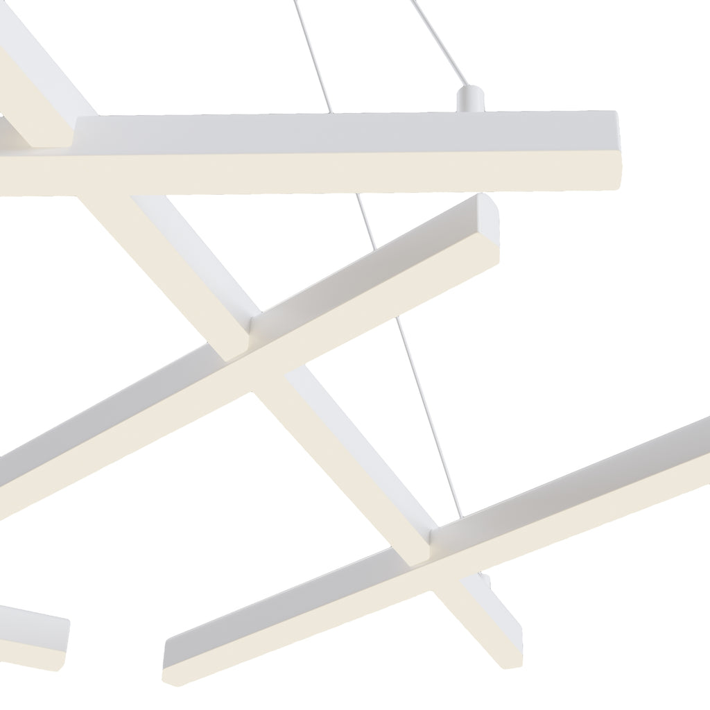 Lampa wisząca Maytoni Line IP20 6x MOD016PL-L75W | Biały