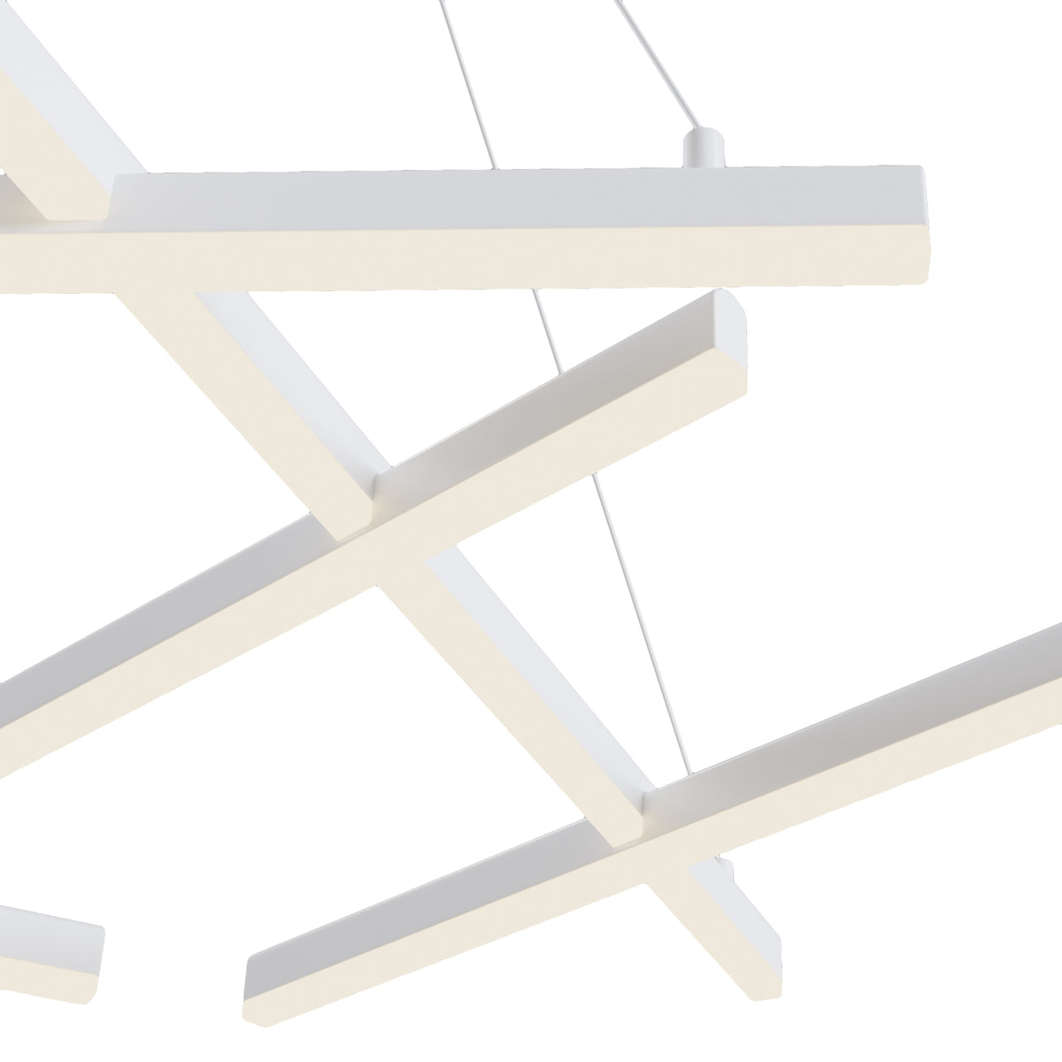 Lampa wisząca Maytoni Line IP20 6x MOD016PL-L75W | Biały