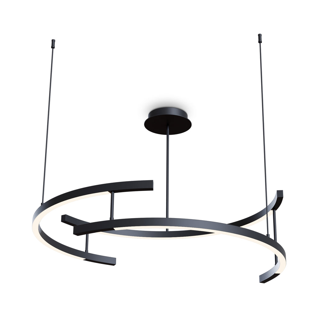 Lampa wisząca Maytoni Line IP20 x MOD054PL-L52B3K | Czarny