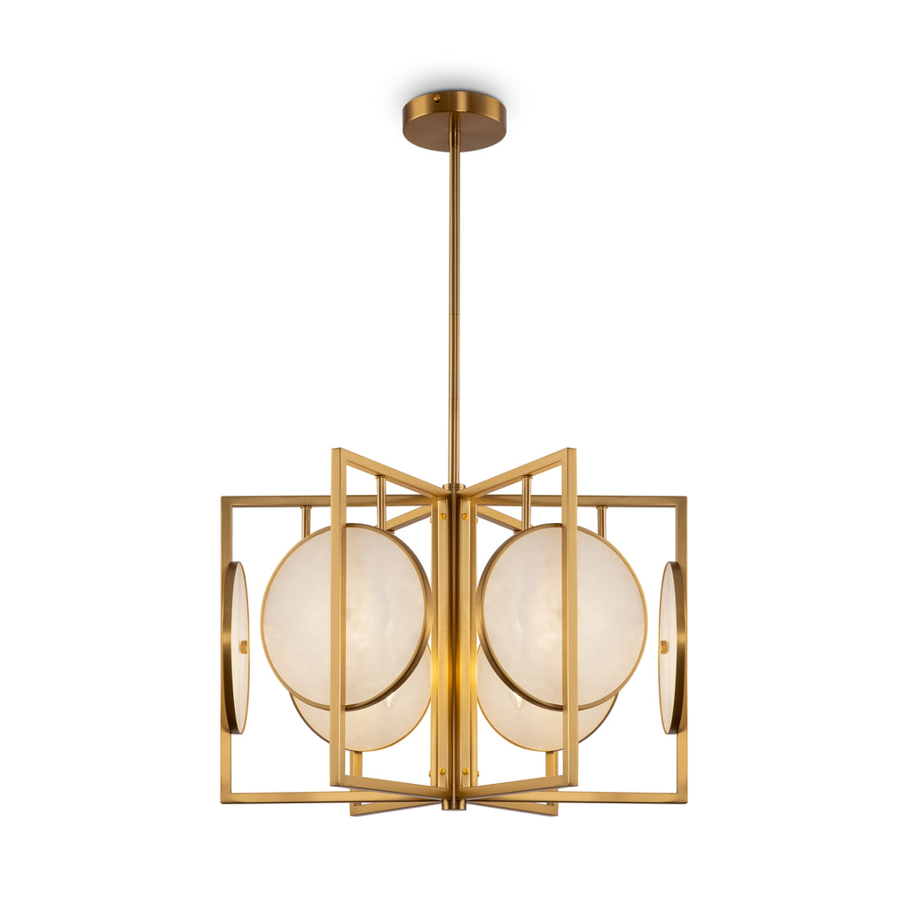 Lampa wisząca Maytoni Marmo IP20 6xE14 MOD099PL-06G | Mosiądz