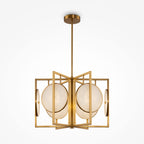 Lampa wisząca Maytoni Marmo IP20 6xE14 MOD099PL-06G | Mosiądz