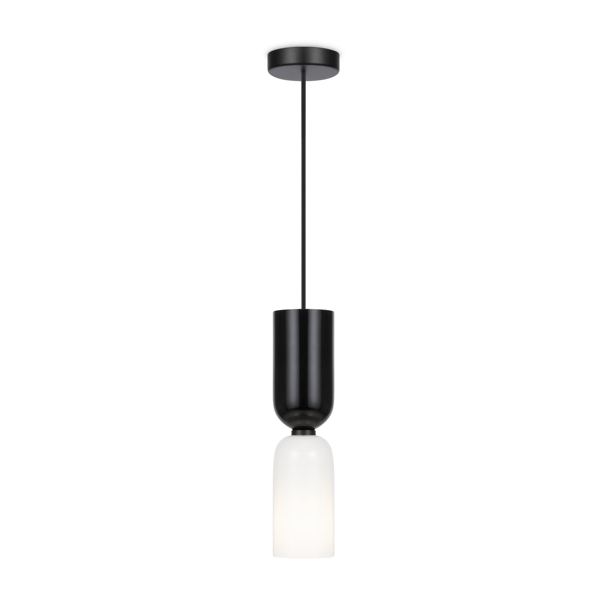 Lampa wisząca Maytoni Memory IP20 1xE14 MOD177PL-01B | Czarny