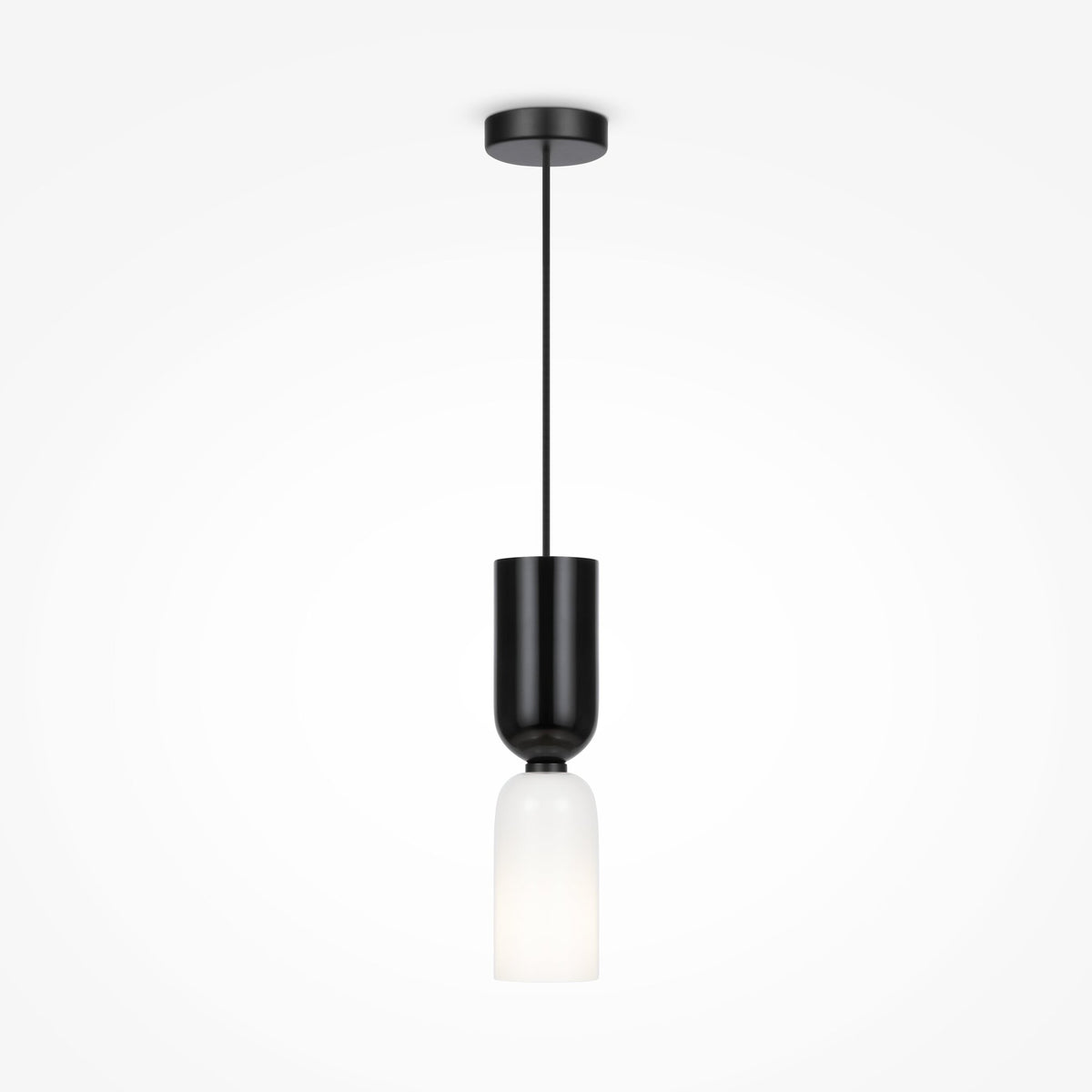 Lampa wisząca Maytoni Memory IP20 1xE14 MOD177PL-01B | Czarny