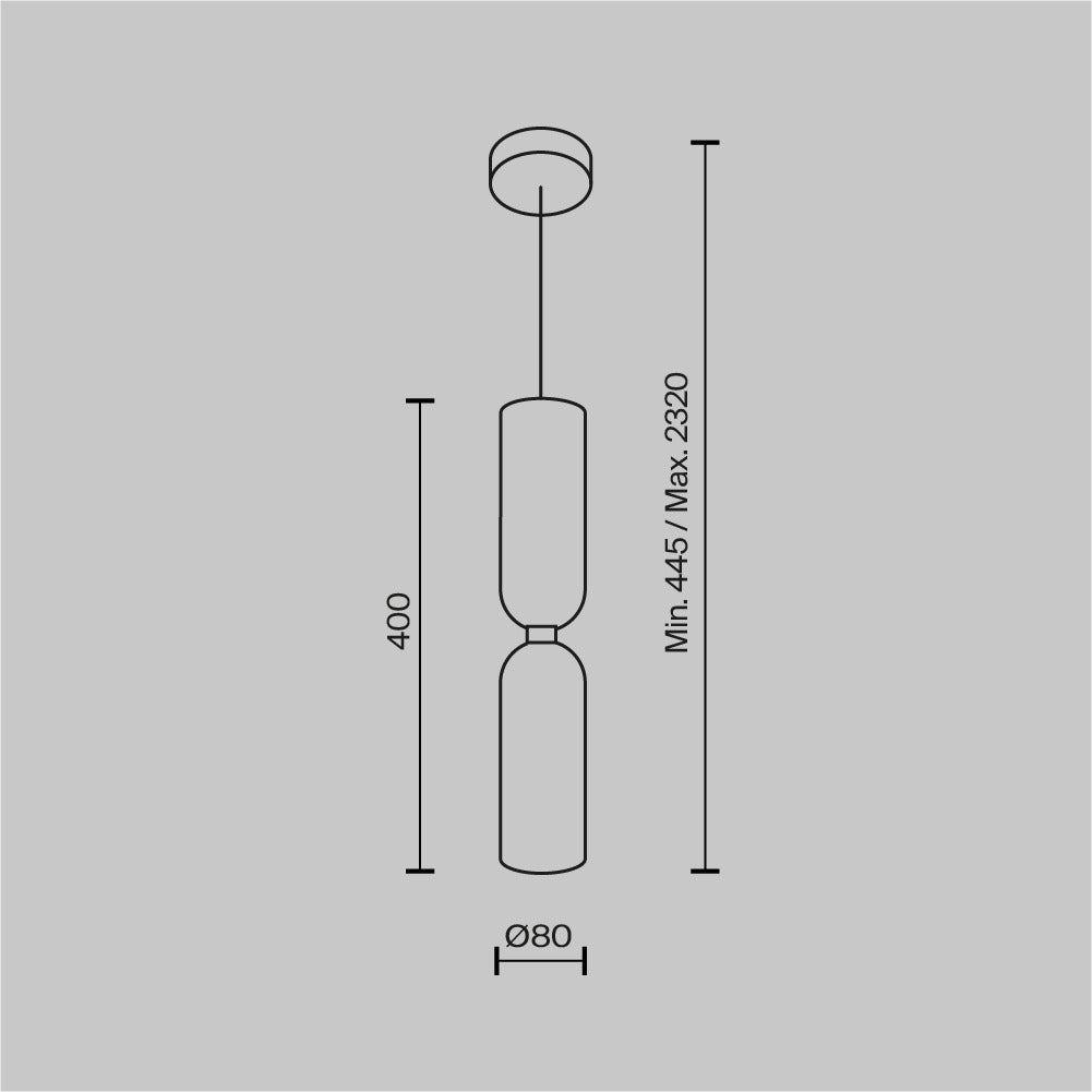 Lampa wisząca Maytoni Memory IP20 1xE14 MOD177PL-01B | Czarny