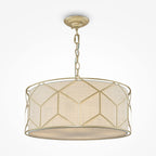 Lampa wisząca Maytoni Messina IP20 4xE27 H223PL-03G | Złoto