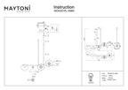 Lampa wisząca Maytoni Miracle IP20 5xG9 MOD207PL-05BS | Mosiądz