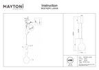 Lampa wisząca Maytoni Nebula IP20 x MOD182PL-L4W3K | Biały