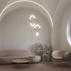 Lampa wisząca Maytoni Node IP20 x MOD165PL-L18G3K | Złoto