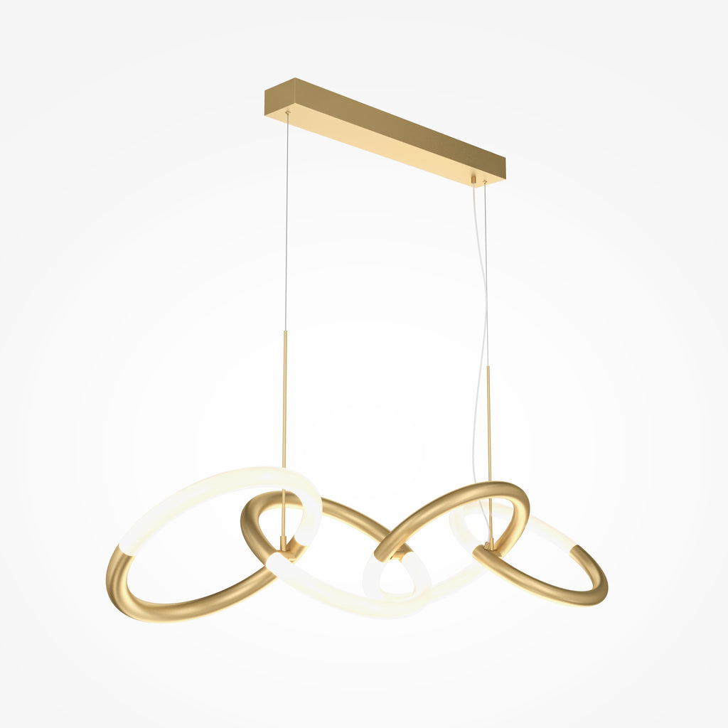 Lampa wisząca Maytoni Node IP20 x MOD165PL-L40G3K | Złoto
