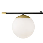 Lampa wisząca Maytoni Nostalgia IP20 2xE14 MOD048PL-02G | Czarno-złoty