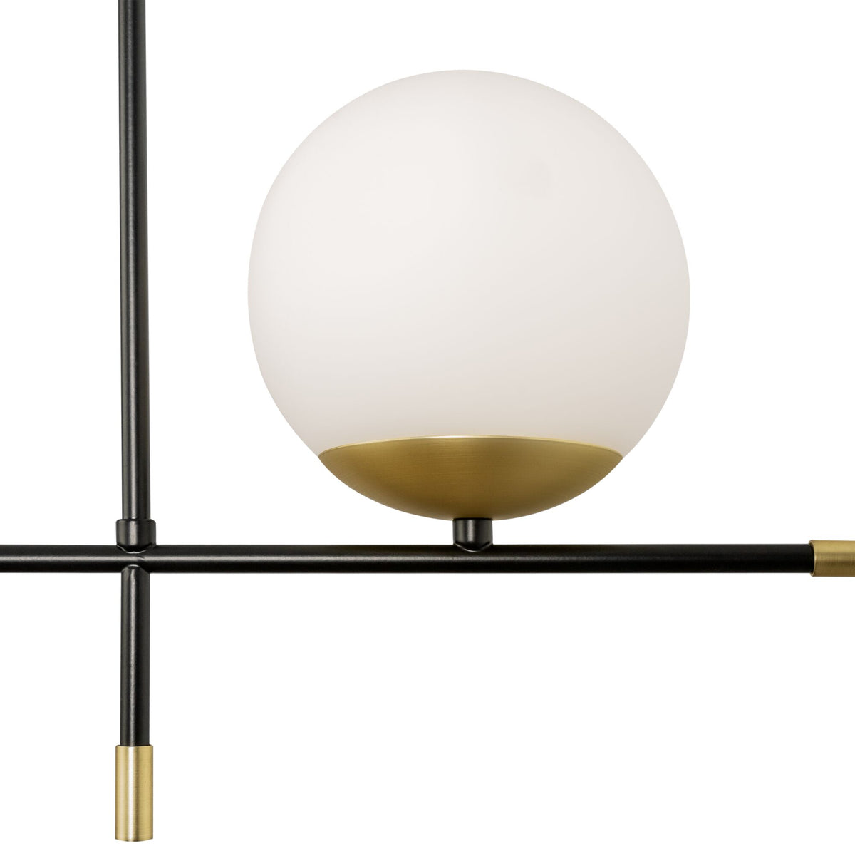 Lampa wisząca Maytoni Nostalgia IP20 2xE14 MOD048PL-02G | Czarno-złoty