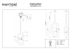 Lampa wisząca Maytoni Opus IP20 1xG9 MOD380PL-01W | Biały