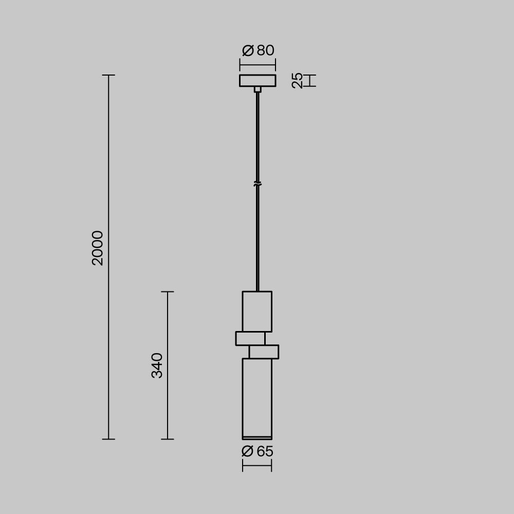 Lampa wisząca Maytoni Palette IP20 1xGU10 MOD303PL-01CFL2 | Czarny