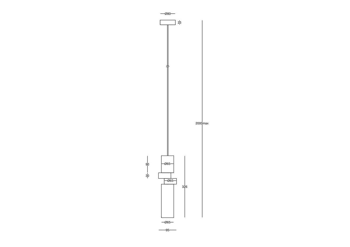 Lampa wisząca Maytoni Palette IP20 1xGU10 MOD303PL-01CFL3 | Czarny
