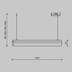 Lampa wisząca Maytoni Petra IP20 x MOD250PL-L36BS3K | Mosiądz
