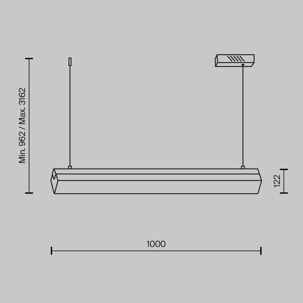 Lampa wisząca Maytoni Petra IP20 x MOD250PL-L36BS3K | Mosiądz