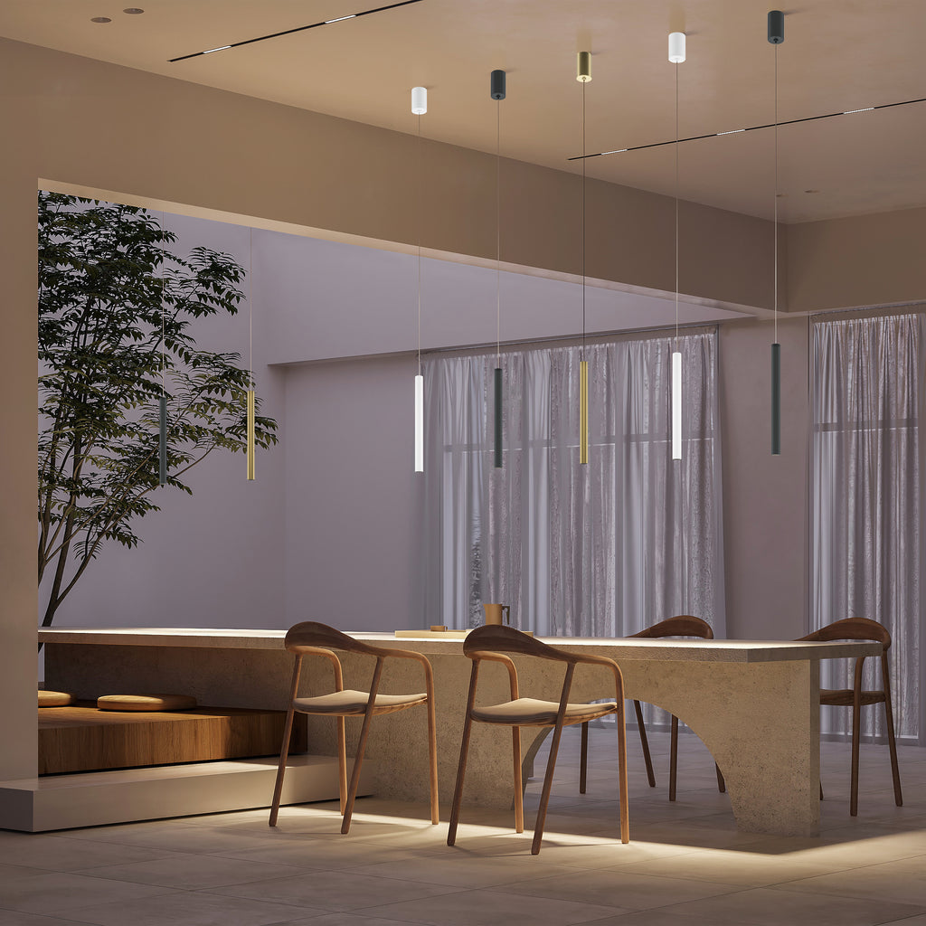 Lampa wisząca Maytoni Pro Base IP20 x MOD159PL-L6B4K2 | Czarny