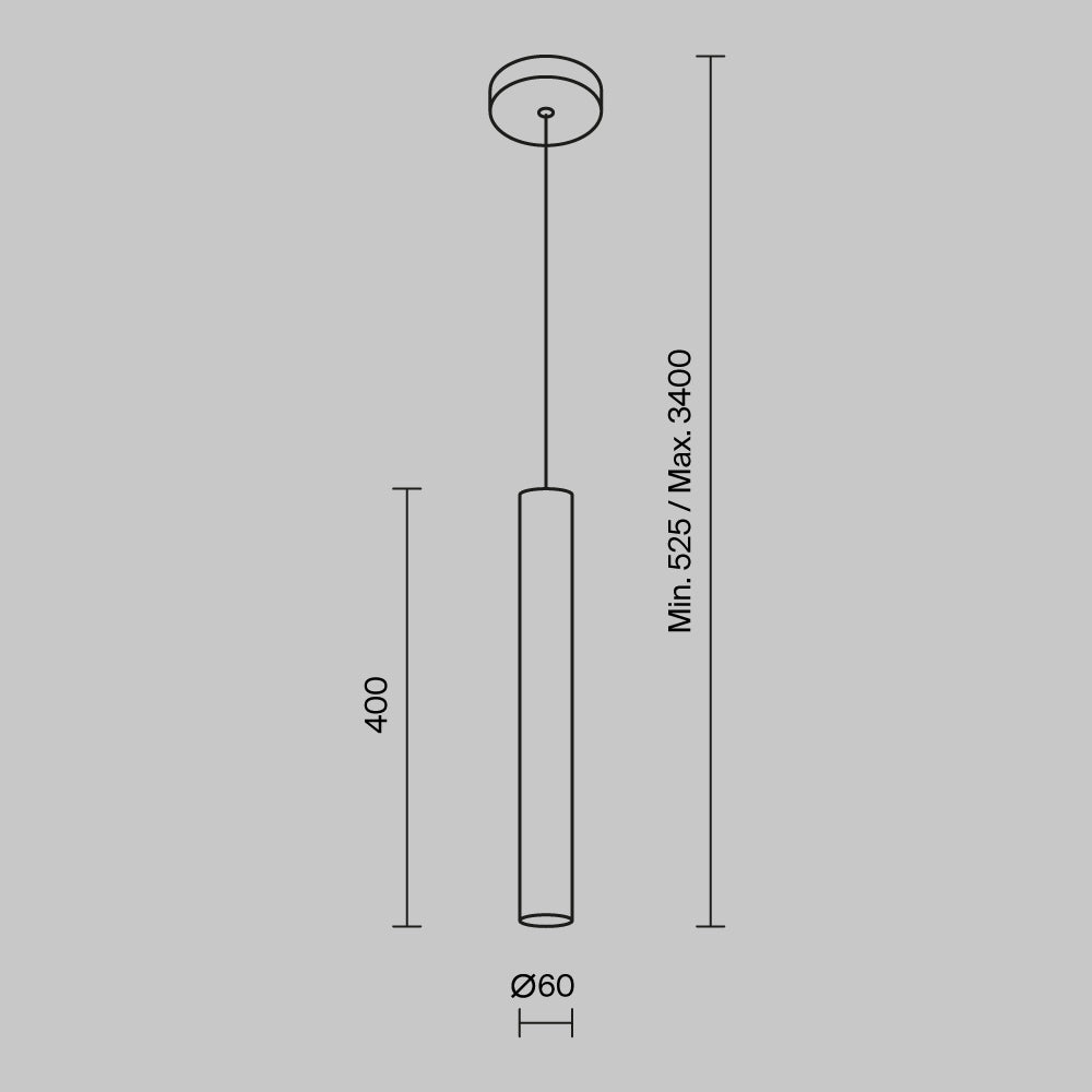 Lampa wisząca Maytoni Pro Focus IP20 1xGU10 MOD161PL-01CM1 | Srebrny