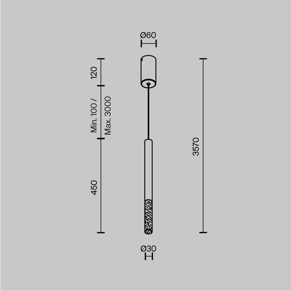 Lampa wisząca Maytoni Pro Shade IP20 x MOD157PL-L6B4K1 | Czarny