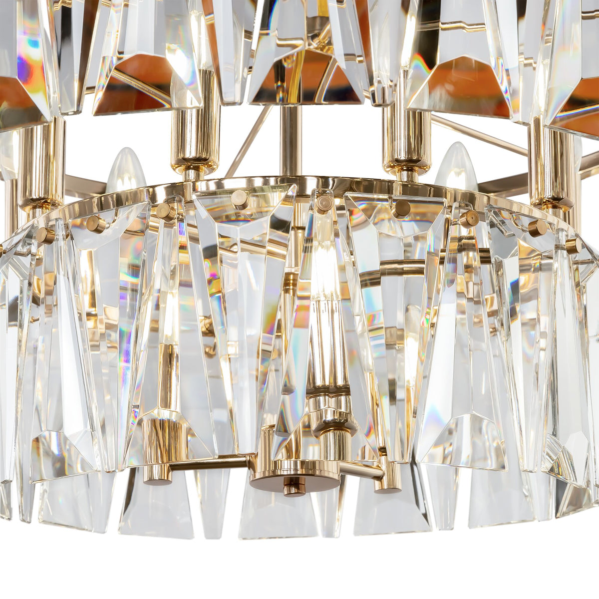 Lampa wisząca Maytoni Puntes IP20 12xE14 MOD043PL-12G | Złoto