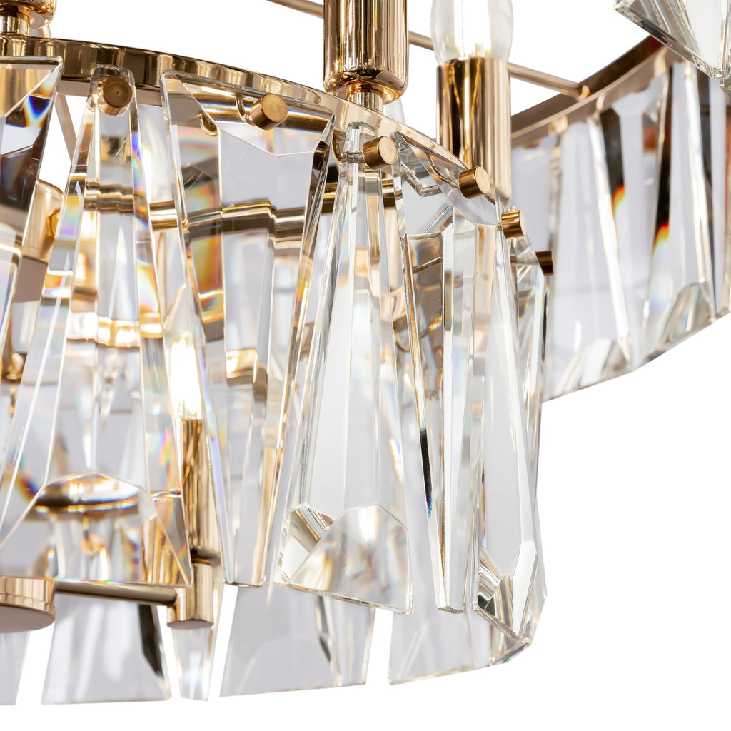 Lampa wisząca Maytoni Puntes IP20 12xE14 MOD043PL-12G | Złoto