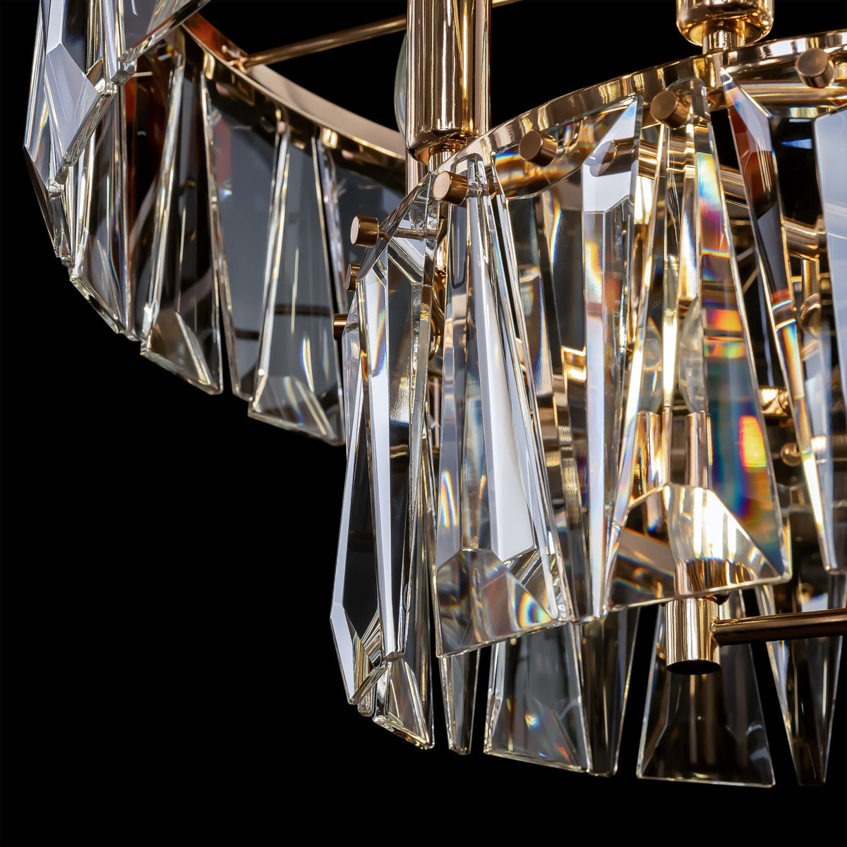 Lampa wisząca Maytoni Puntes IP20 12xE14 MOD043PL-12G | Złoto