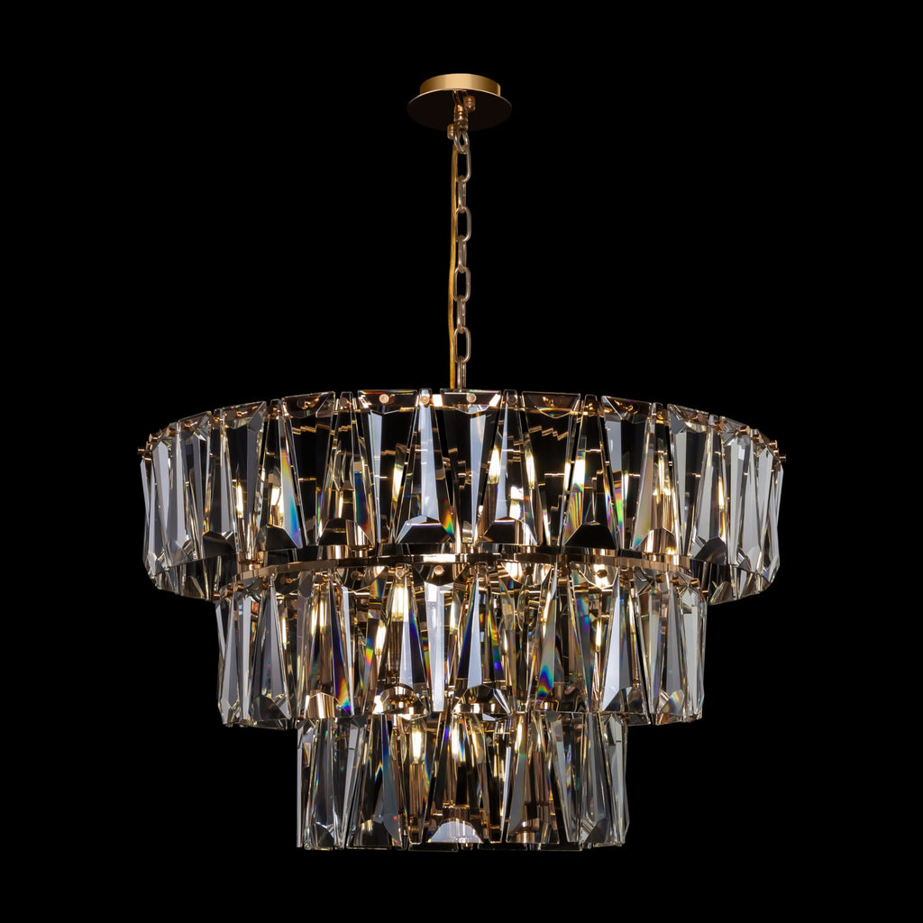 Lampa wisząca Maytoni Puntes IP20 18xE14 MOD043PL-18G | Złoto