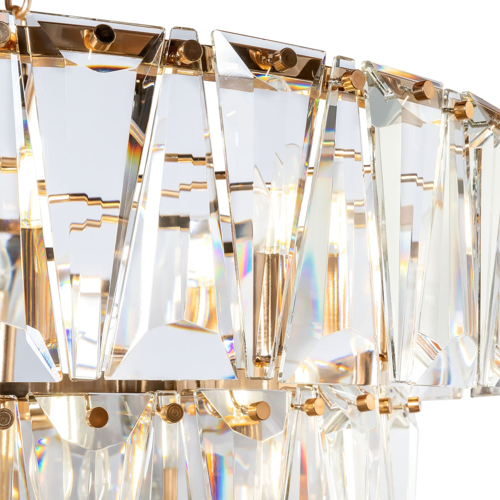 Lampa wisząca Maytoni Puntes IP20 18xE14 MOD043PL-18G | Złoto