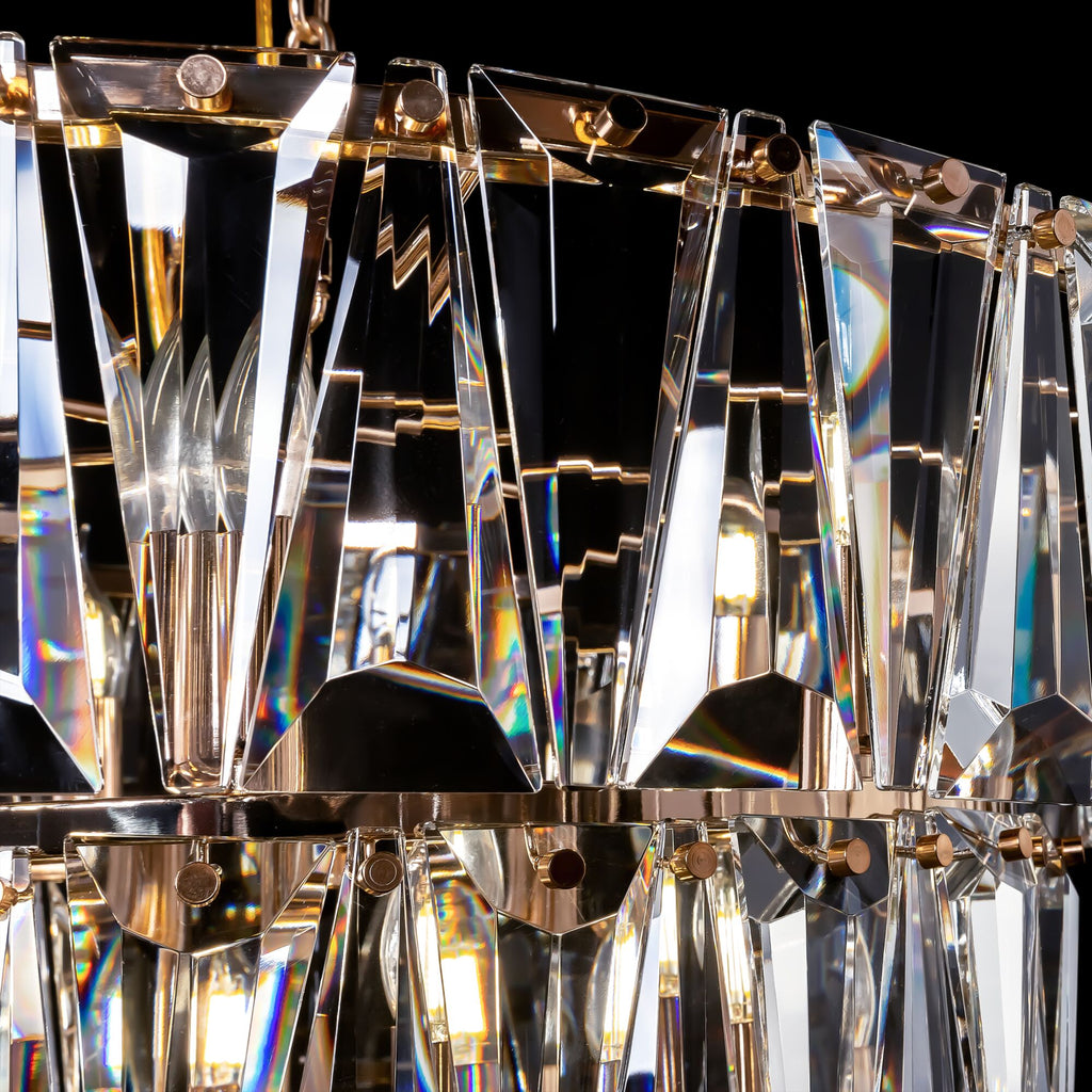 Lampa wisząca Maytoni Puntes IP20 18xE14 MOD043PL-18G | Złoto