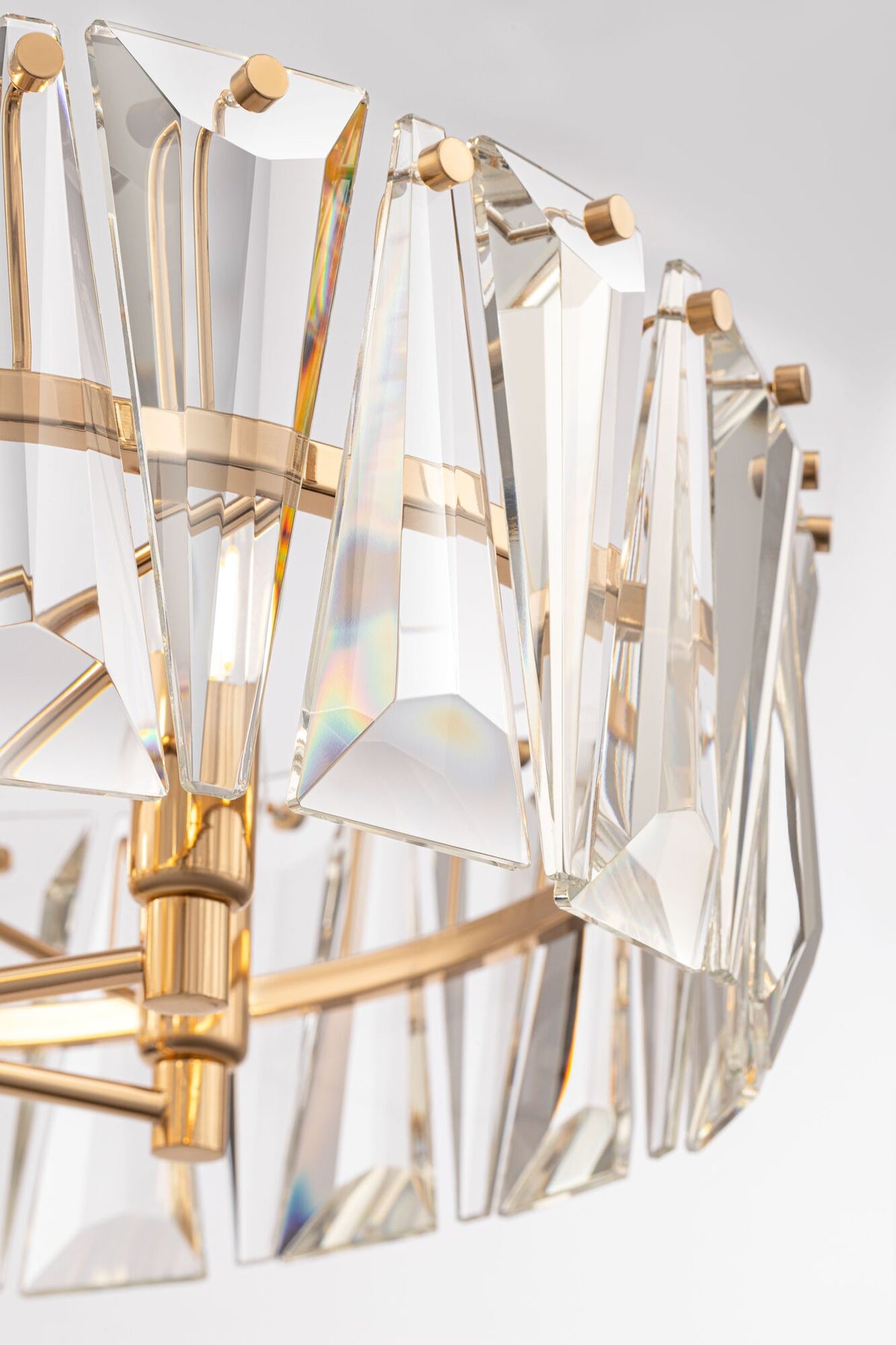 Lampa wisząca Maytoni Puntes IP20 6xE14 MOD043PL-06G | Złoto