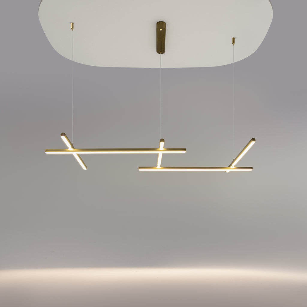 Lampa wisząca Maytoni Radiance IP20 x MOD278PL-L50G3K | Złoto