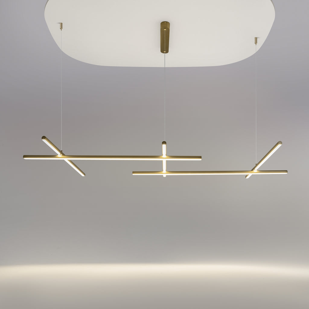 Lampa wisząca Maytoni Radiance IP20 x MOD278PL-L86G3K1 | Złoto