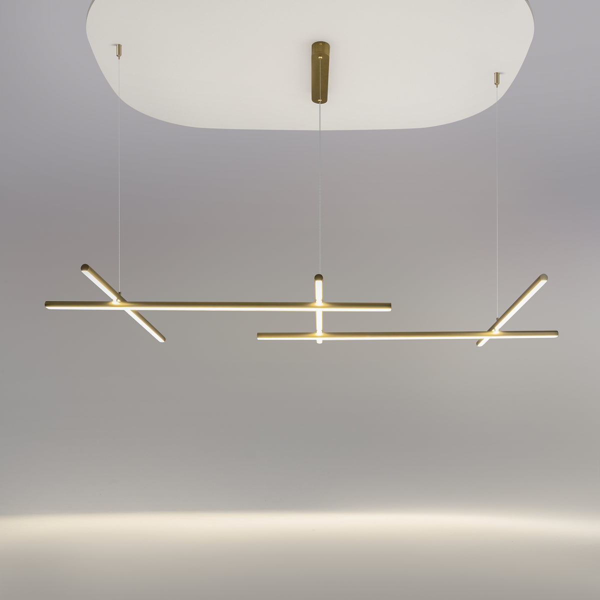 Lampa wisząca Maytoni Radiance IP20 x MOD278PL-L86G3K1 | Złoto