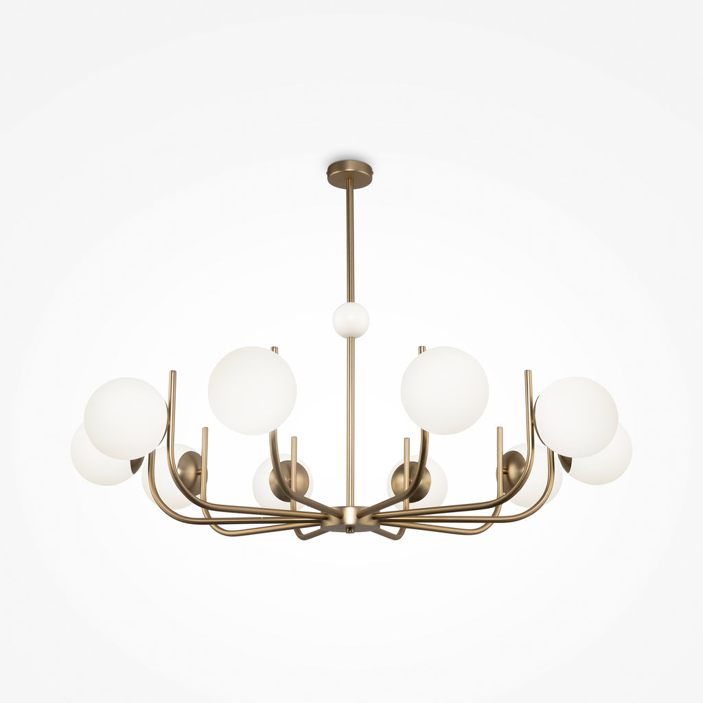 Lampa wisząca Maytoni Rendez-vous IP20 10xE14 MOD109PL-10BS | Mosiądz