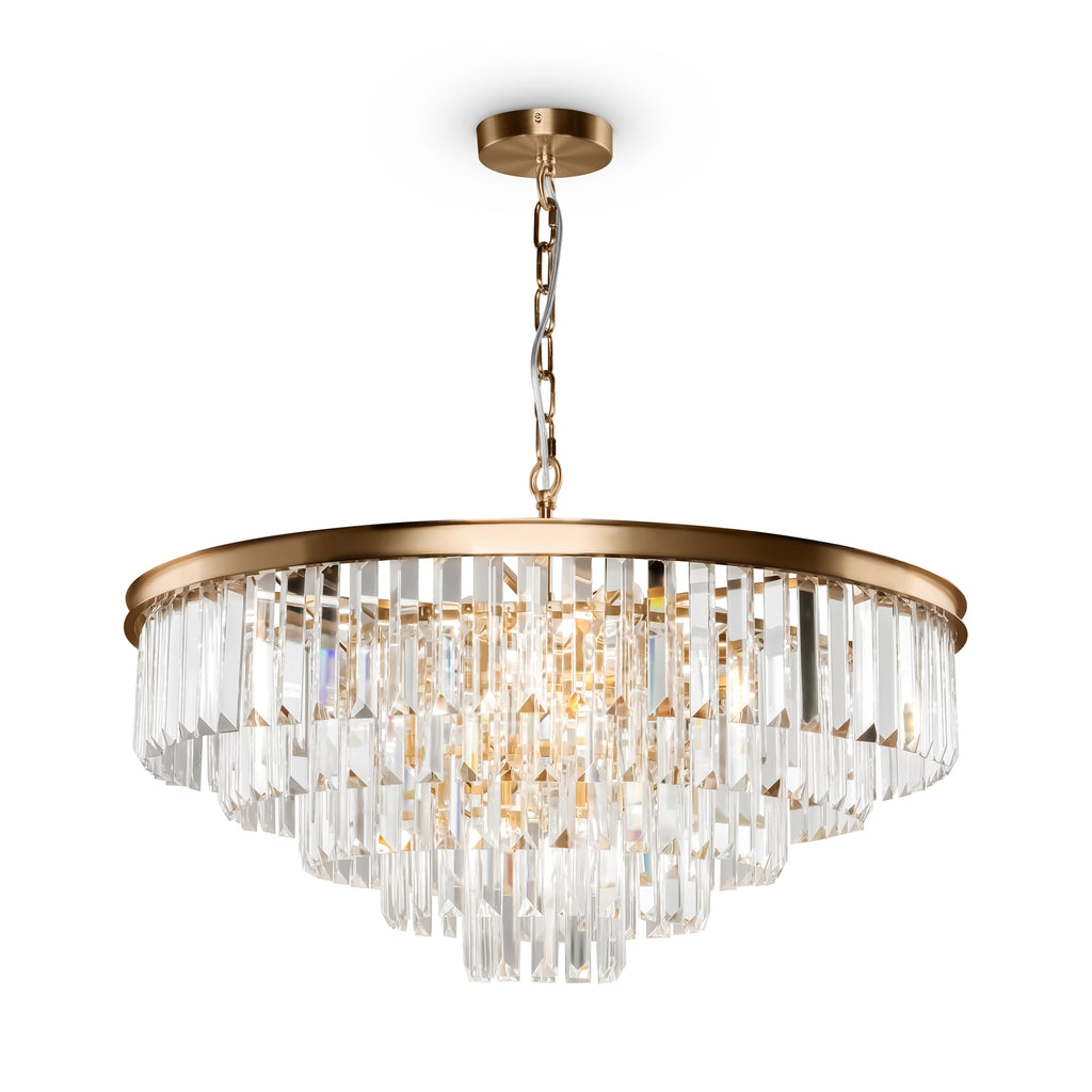 Lampa wisząca Maytoni Revero IP20 12xE14 MOD085PL-12BS | Mosiądz