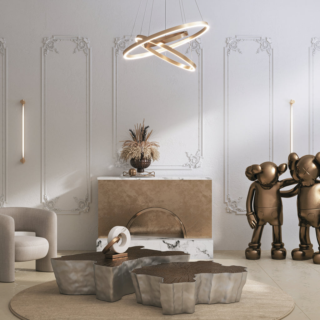 Lampa wisząca Maytoni Rim IP20 x MOD058PL-L74BK | Czarny