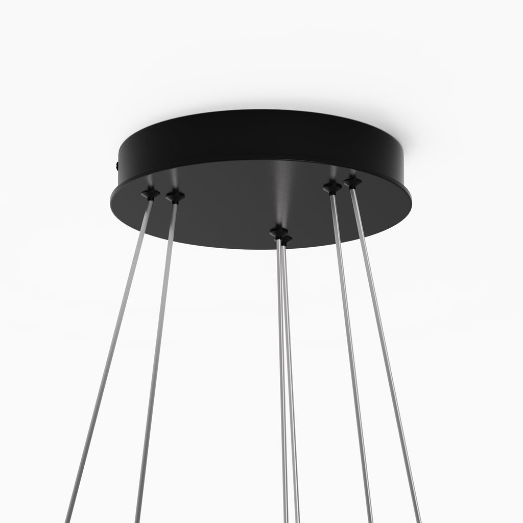 Lampa wisząca Maytoni Rim IP20 x MOD058PL-L74BK | Czarny
