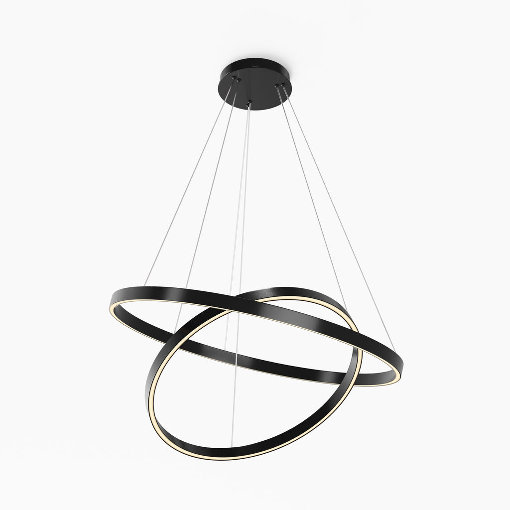 Lampa wisząca Maytoni Rim IP20 x MOD058PL-L74BK | Czarny