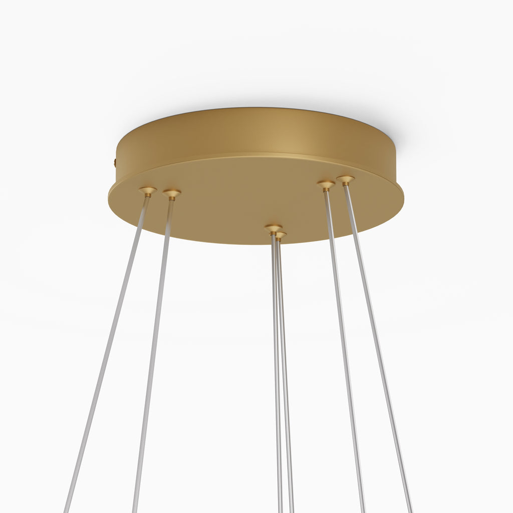 Lampa wisząca Maytoni Rim IP20 x MOD058PL-L74BSK | Mosiądz