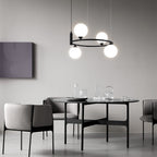 Lampa wisząca Maytoni Ring IP20 4xG9 MOD013PL-04B | Czarny