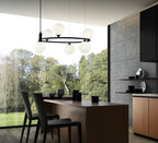 Lampa wisząca Maytoni Ring IP20 6xG9 MOD013PL-06B | Czarny