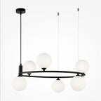 Lampa wisząca Maytoni Ring IP20 6xG9 MOD013PL-06B | Czarny