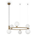 Lampa wisząca Maytoni Ring IP20 6xG9 MOD013PL-06BS1 | Mosiądz